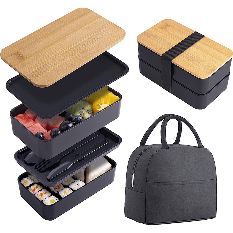 Meal Prep Rezepte - Pudełko Bento z możliwością układania w