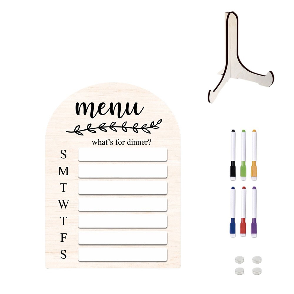 Meal Prep Weekly - Praktyczna magnetyczna tablica na lodówkę do