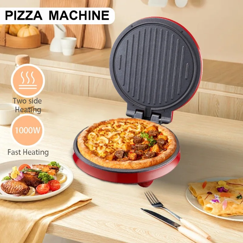 Breakfast Sandwich Press - Elektryczna maszyna do pizzy 110V, dwustronna