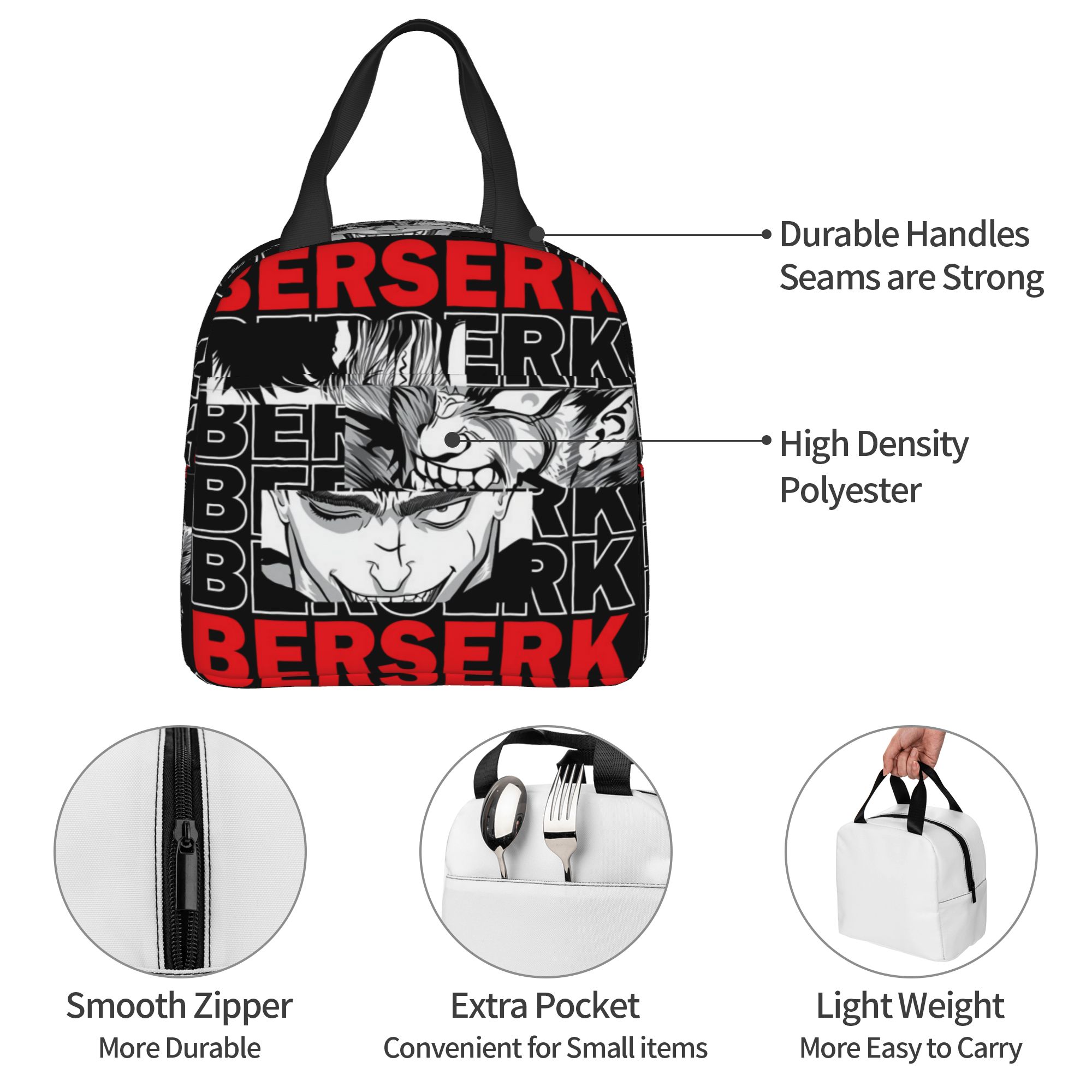 Meal Prep Bag - Torba termiczna na lunch B-Berserks z