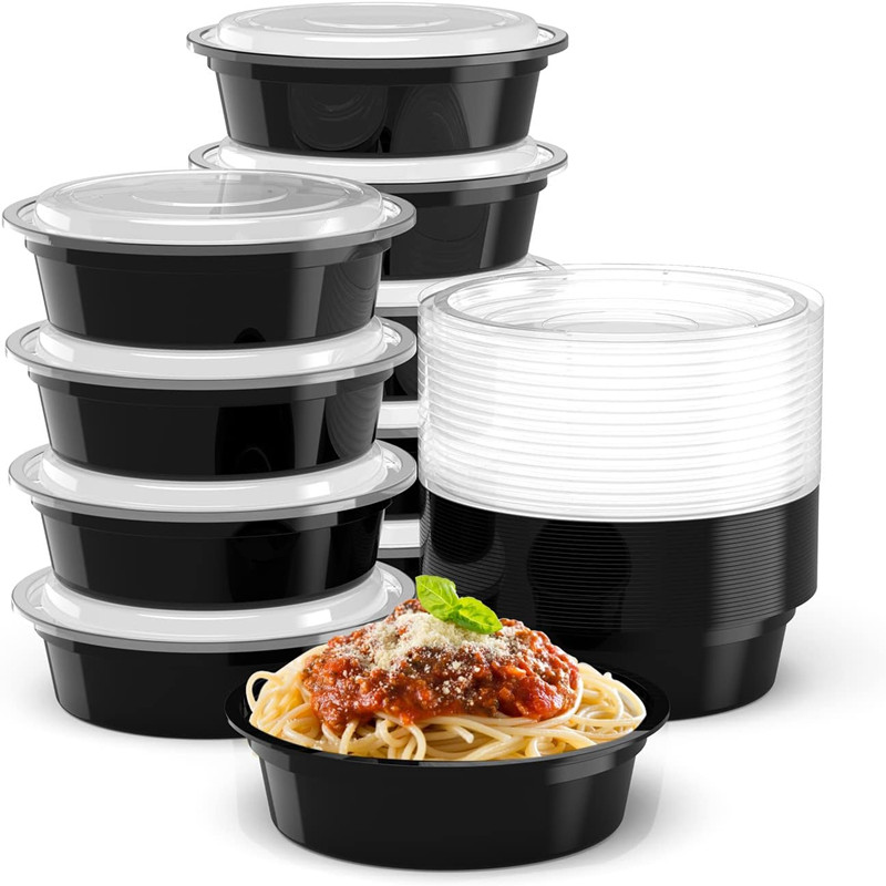 Meal Prep Tupperware - 10 opakowań 24OZ Pojemnik do przygotowywania