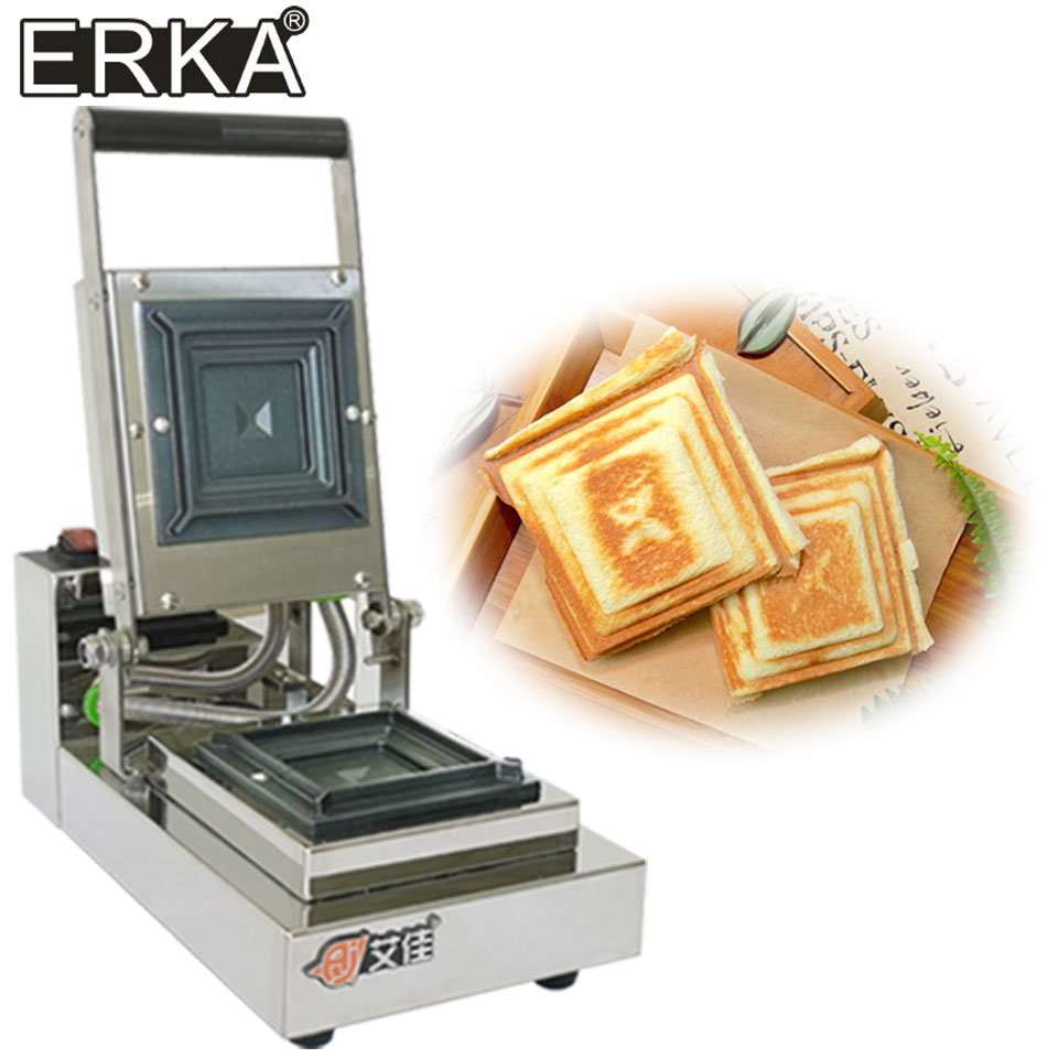 Breakfast Sandwich Press - ERKA Opiekacz do kanapek na gorąco,