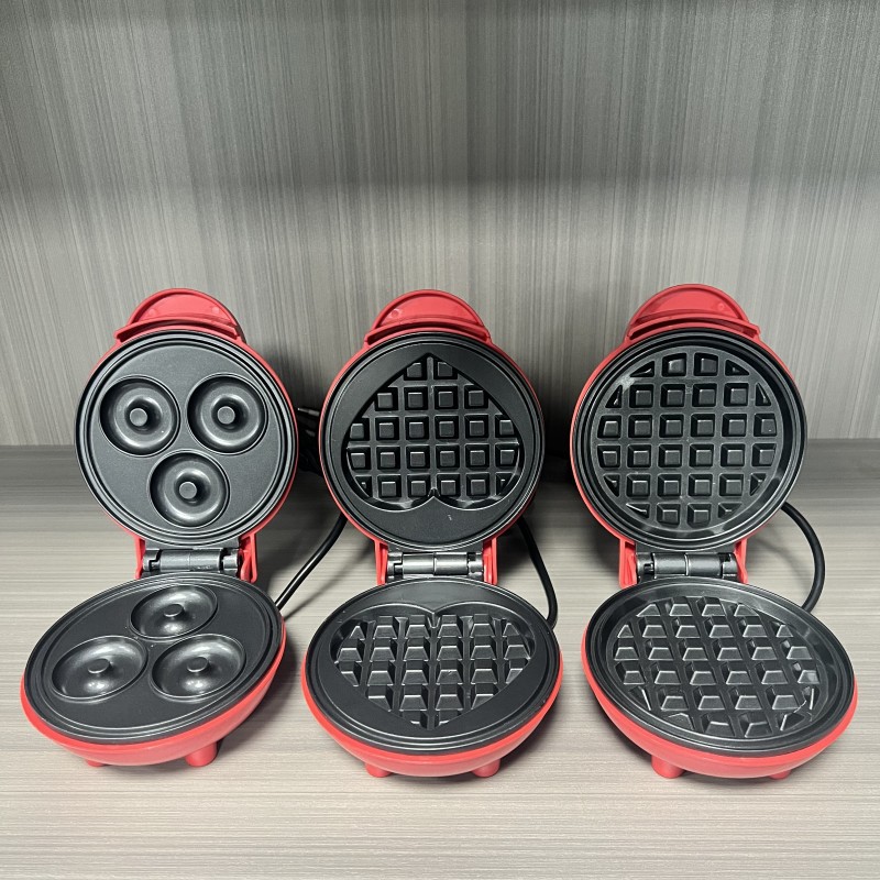 Breakfast Sandwich Press - Wielofunkcyjna Mini Maszyna do Wafli w