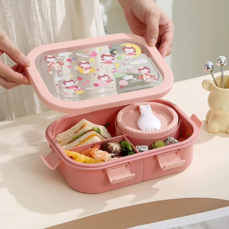 Meal Prep Tupperware - Pudełko na lunch z kreskówek dla