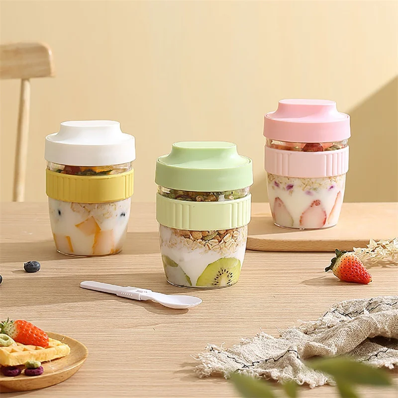 Meal Prep Tupperware - 480/570ml kubek śniadaniowy przenośne płatki owsiane
