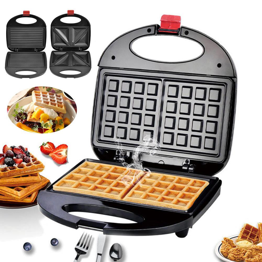 Breakfast Sandwich Press - Sandwiches Toster Press 750W Sandwiches Press