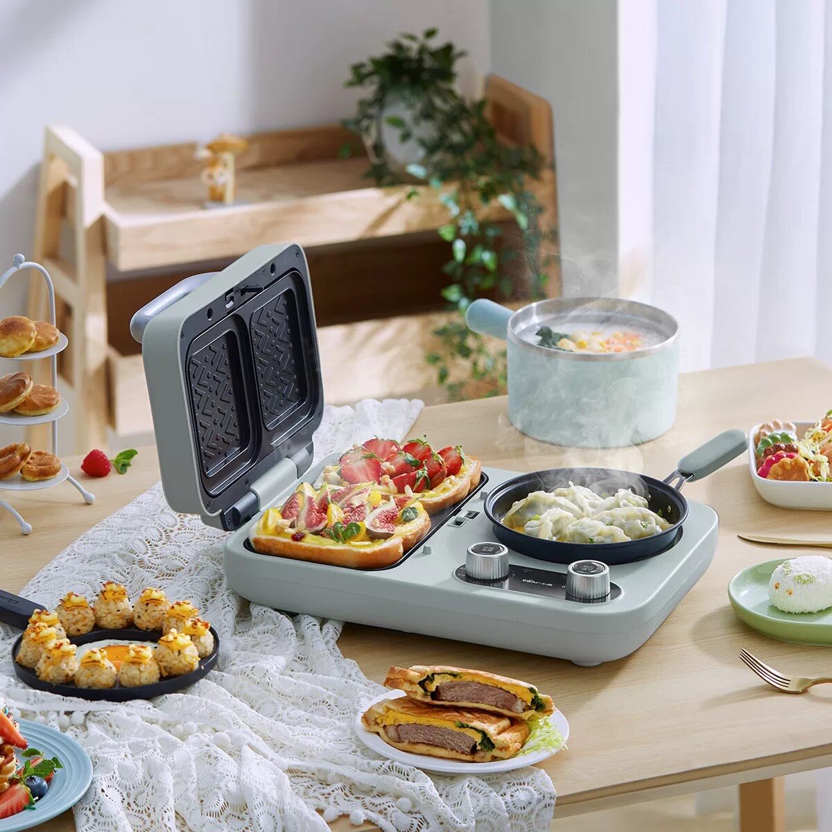 Opiekacz do kanapek, urządzeni – Breakfast Sandwich Press recenzja i cena