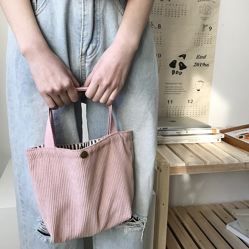 Mała sztruksowa torba na lunch – Meal Prep Bag recenzja i cena