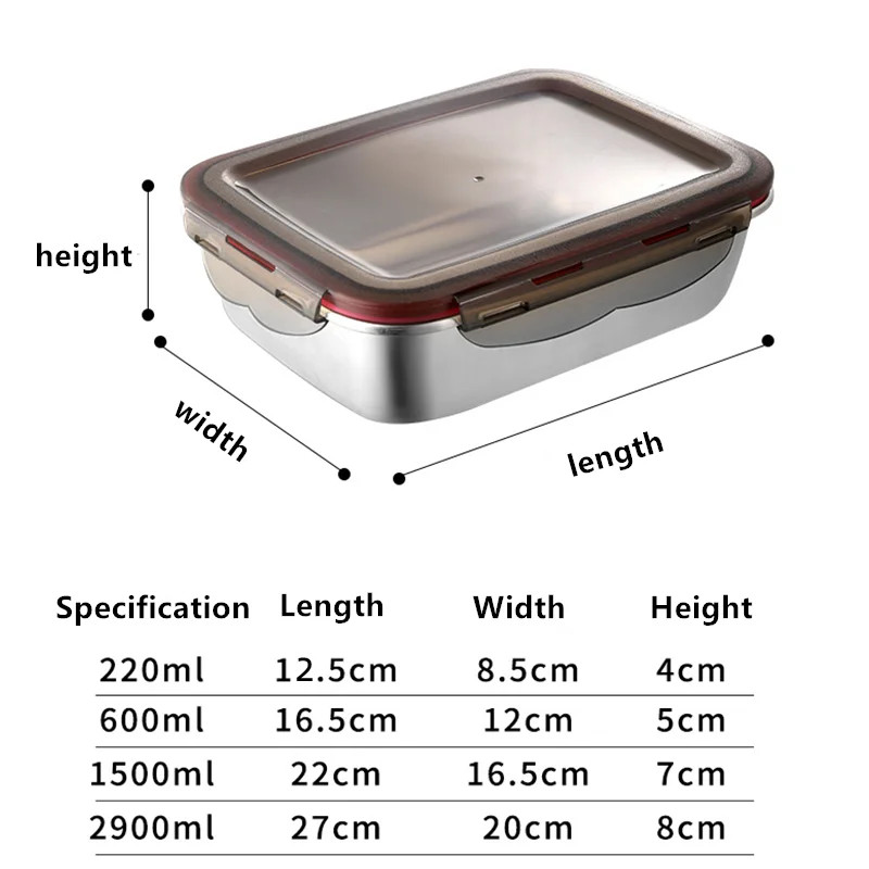 304 Pudełko na lunch ze stali  – Meal Prep Tupperware recenzja i cena