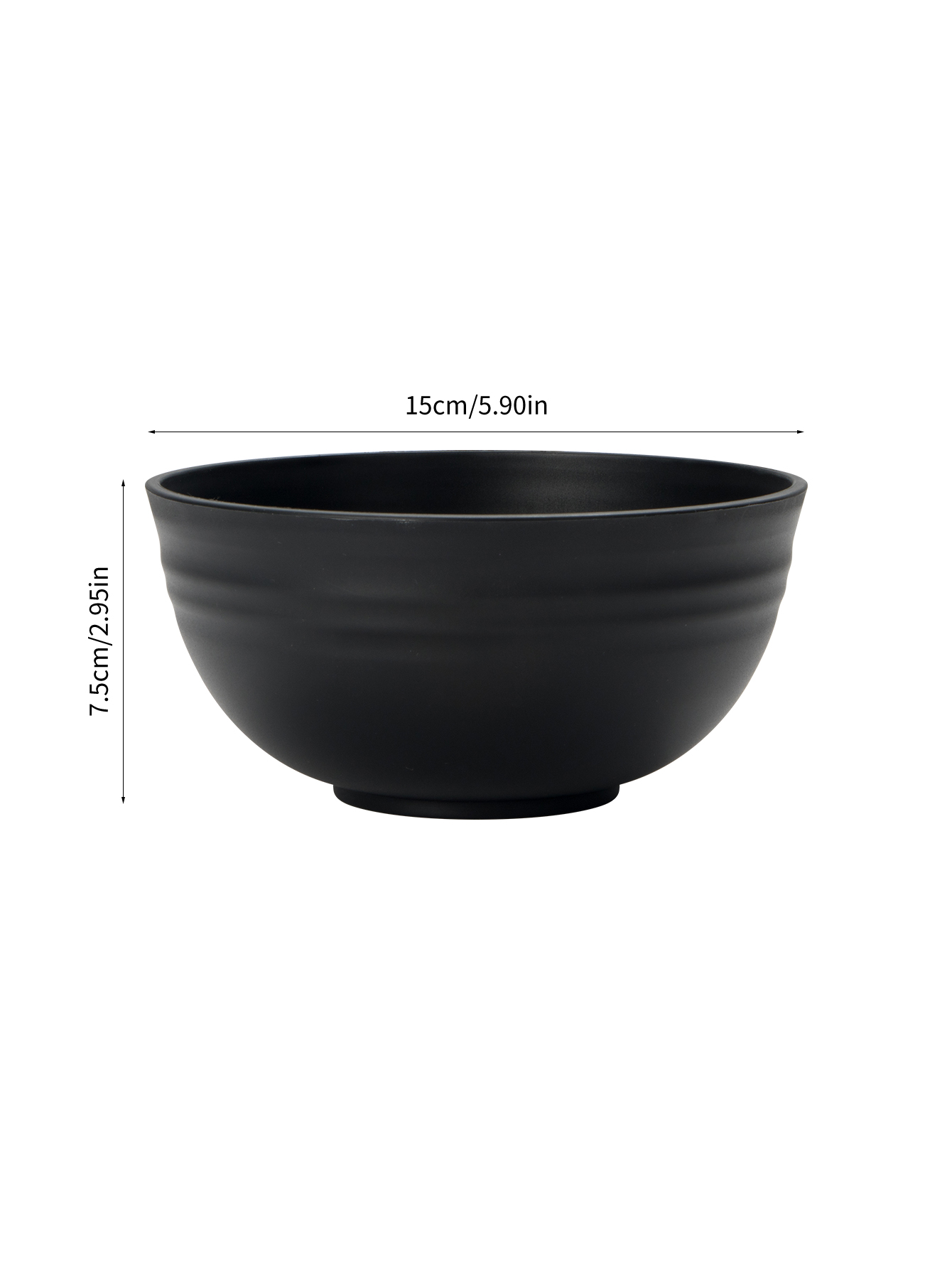 4/6/8 szt. Czarna miska na zbo – Meal Prep Bowl recenzja i cena