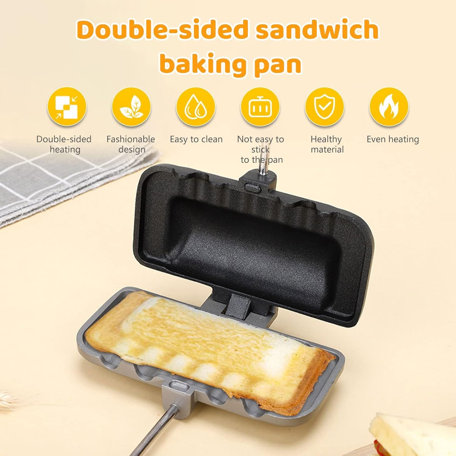 Maszyna do kanapek, urządzenie – Breakfast Sandwich Press recenzja i cena