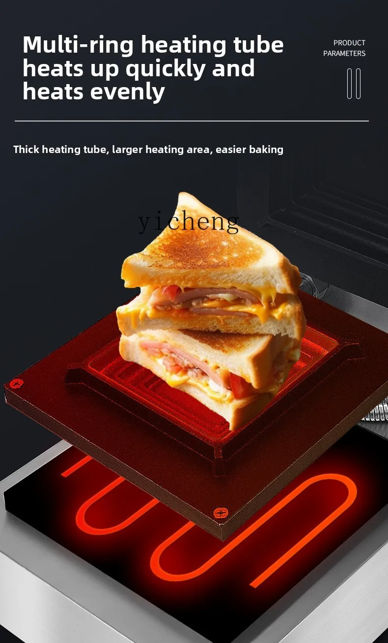 Maszyna do kanapek TQH, prasa  – Breakfast Sandwich Press recenzja i cena