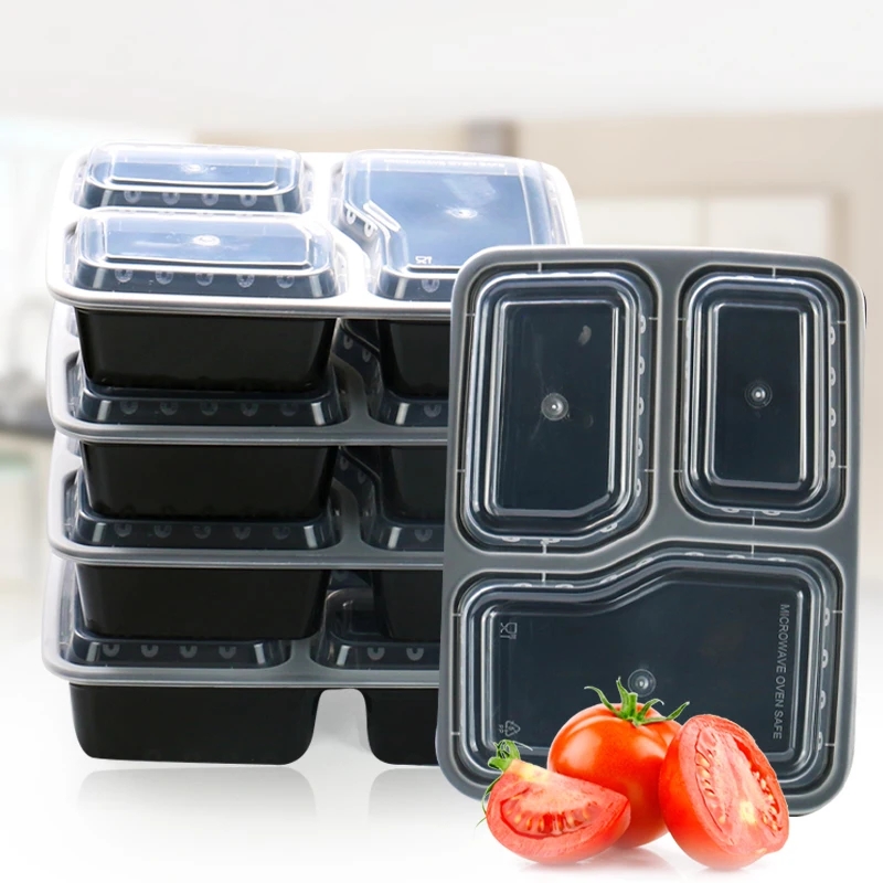 7-pakowy 3-komorowy pojemnik d – Meal Prep Tupperware recenzja i cena