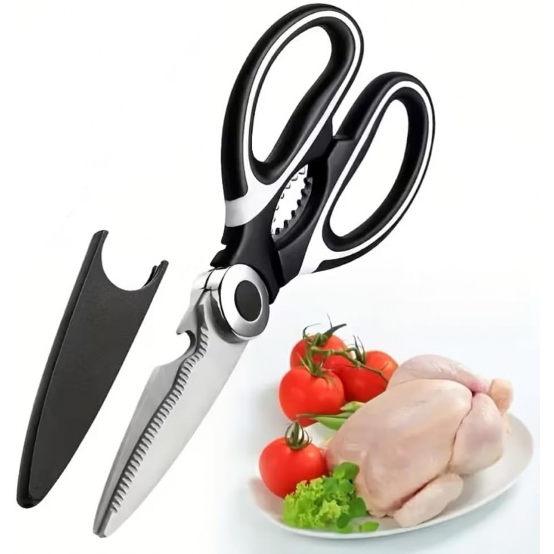 Nożyczki kuchenne ze stali nie – Meal Prep With Chicken recenzja i cena