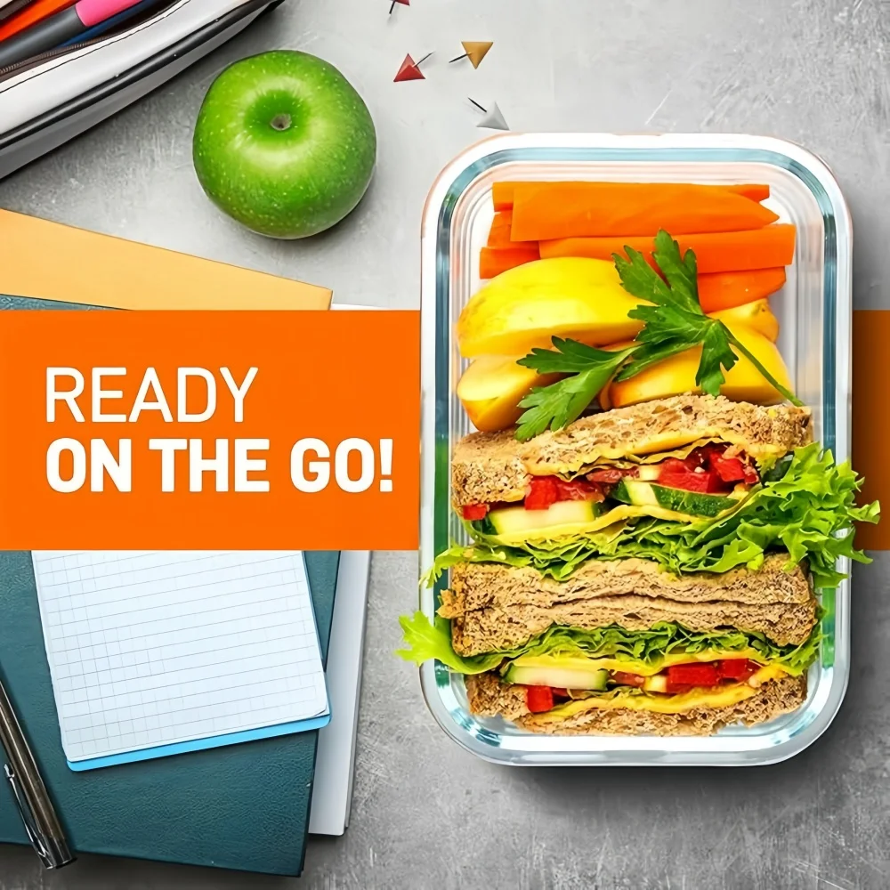 Szklany pojemnik na lunch bez  – Meal Prep Rezepte recenzja i cena