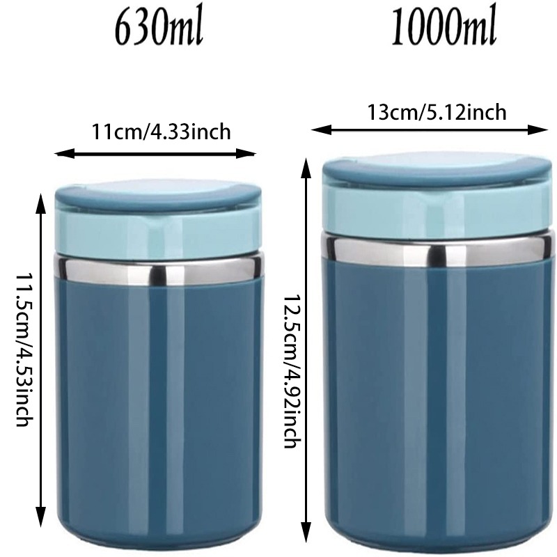 Termos do zupy Słoik na żywnoś – Meal Prep Tupperware recenzja i cena