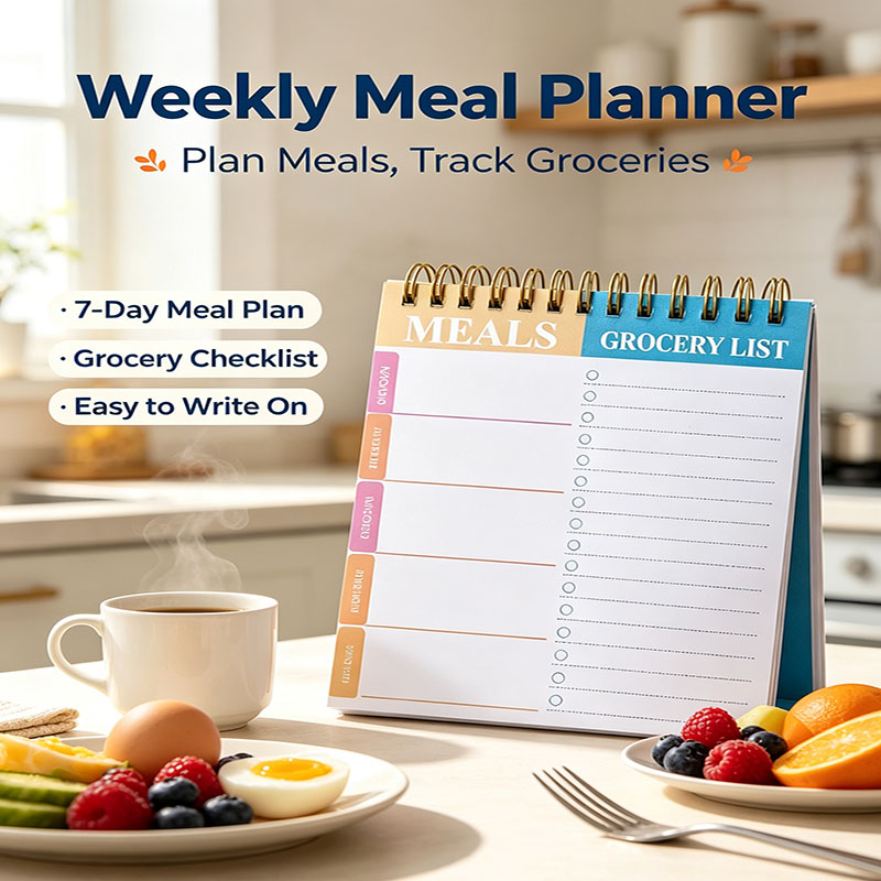 Tygodniowy planer posiłków, no – Meal Prep Weekly recenzja i cena