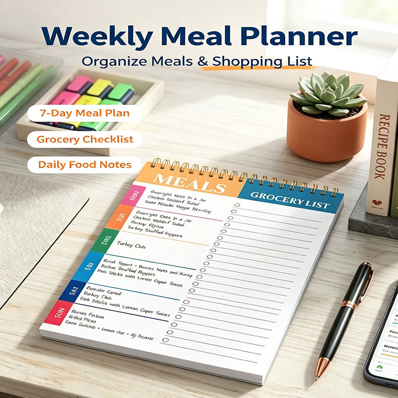 Tygodniowy planer posiłków, no – Meal Prep Weekly recenzja i cena