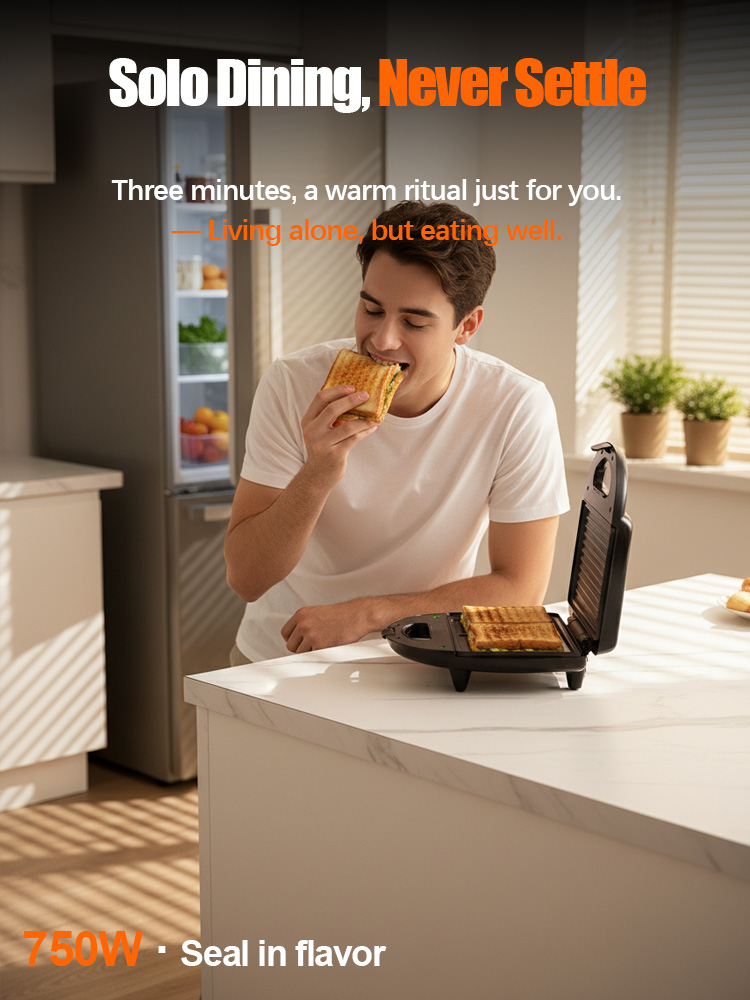 Opiekacz do kanapek Sonifer SF – Breakfast Sandwich Press recenzja i cena