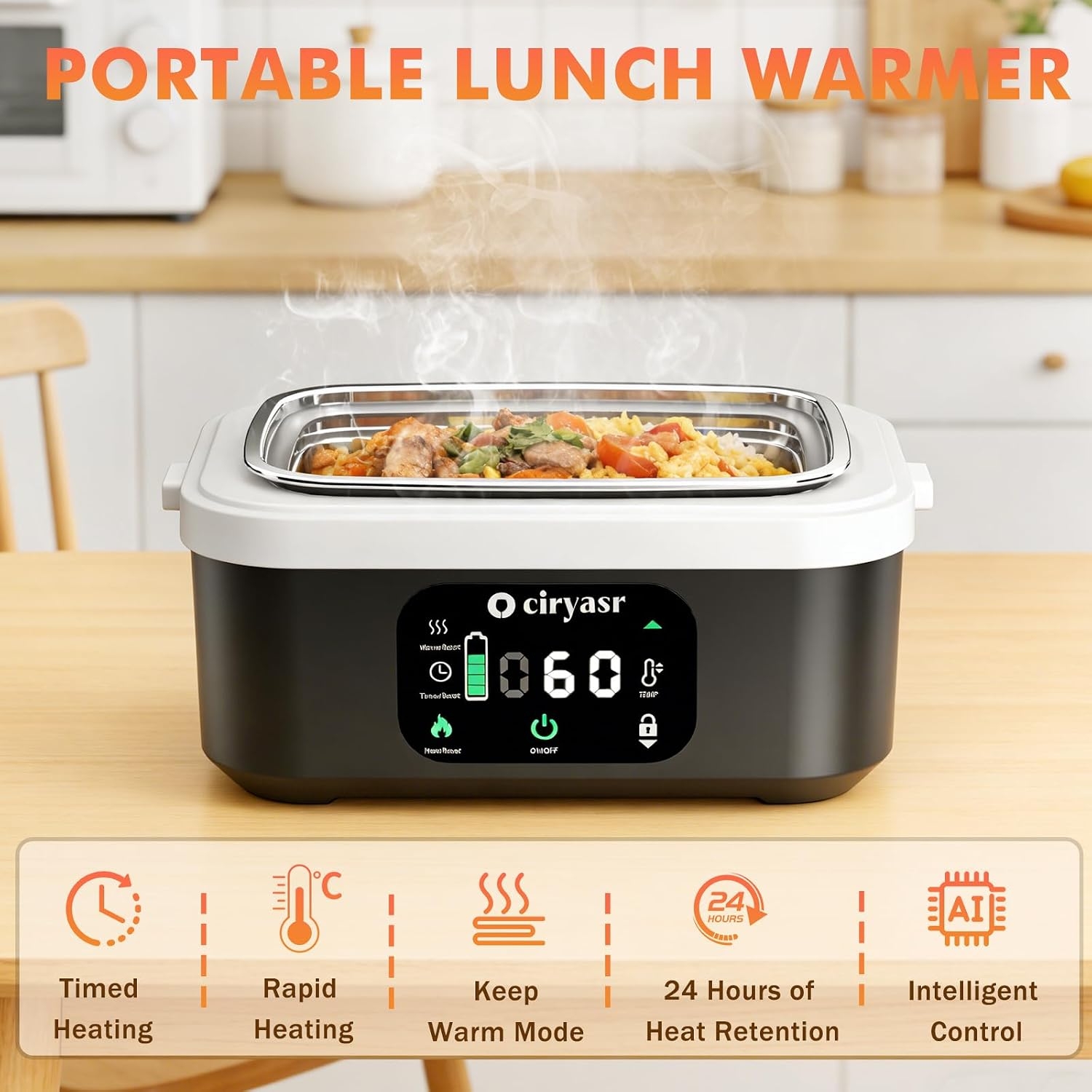 Mocny elektryczny podgrzewany  – Meal Prep Bag recenzja i cena