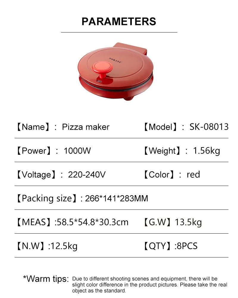Elektryczna maszyna do pizzy 1 – Breakfast Sandwich Press recenzja i cena