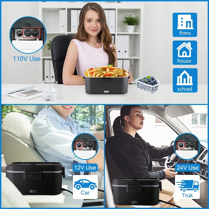 Elektryczny podgrzewany pojemn – Meal Prep Bag recenzja i cena