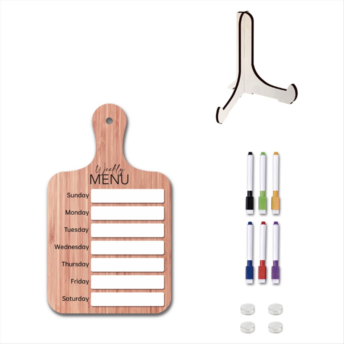 Planer posiłków na lodówkę, ta – Meal Prep Weekly recenzja i cena