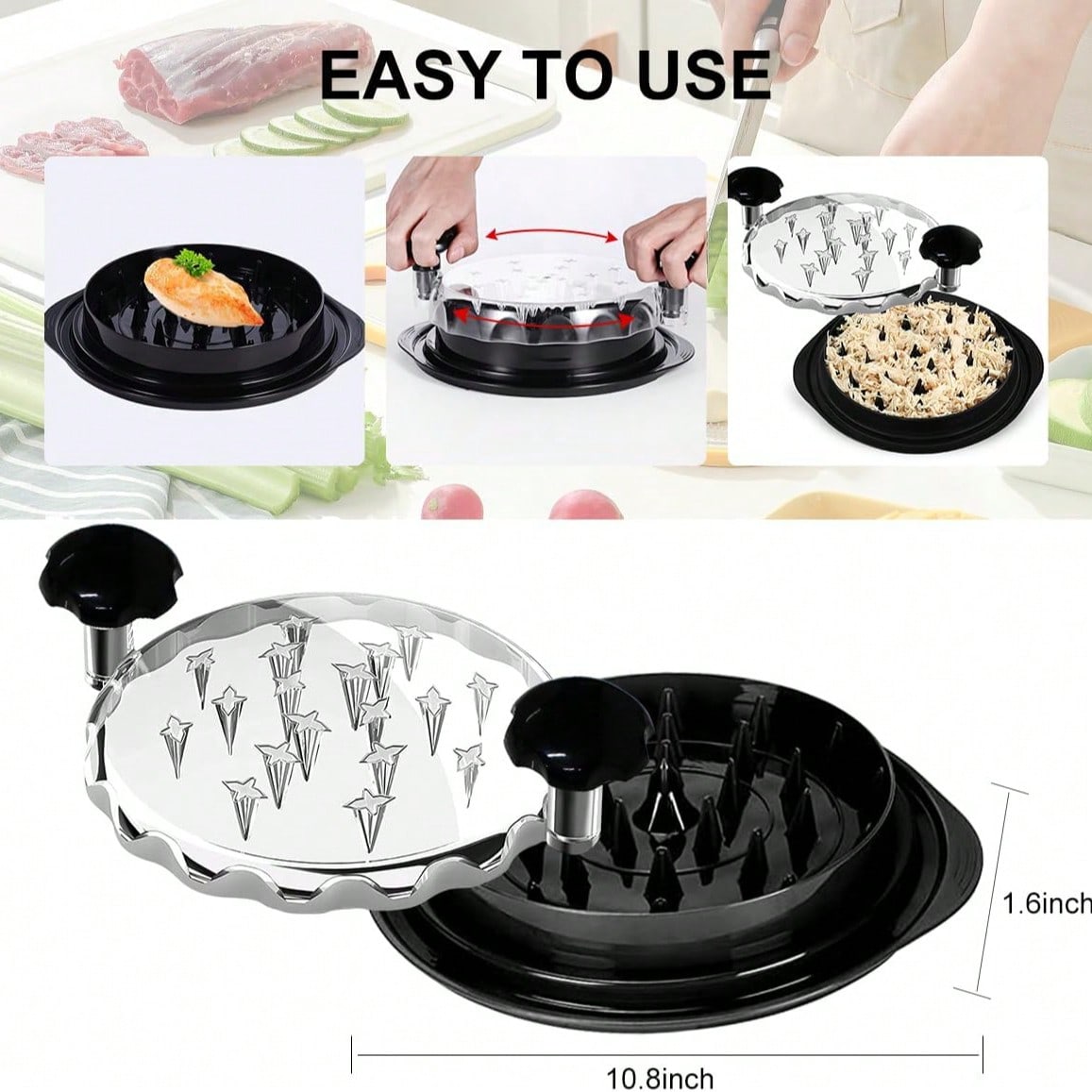 Ergonomiczny ręczny rozdrabnia – Meal Prep Chef recenzja i cena