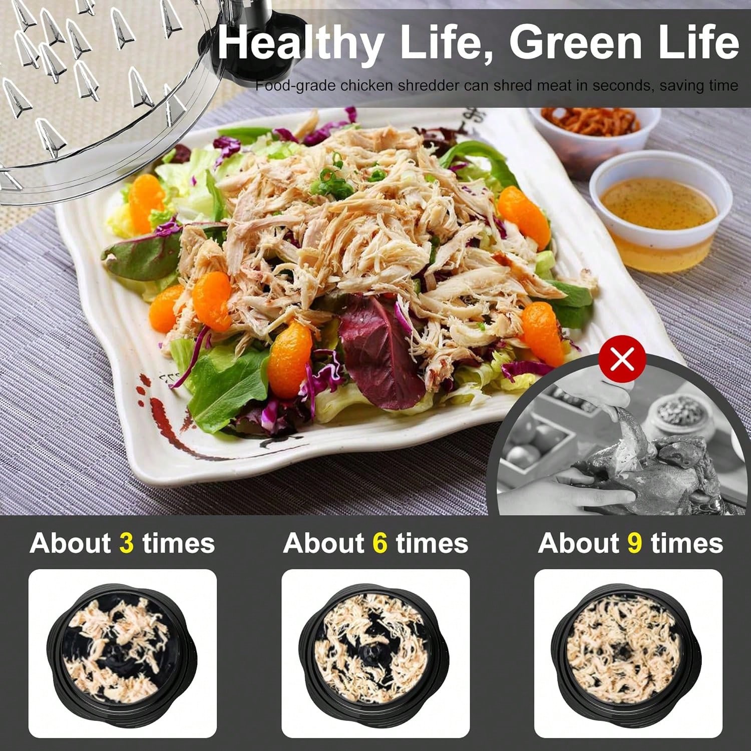 Ergonomiczny ręczny rozdrabnia – Meal Prep Chef recenzja i cena