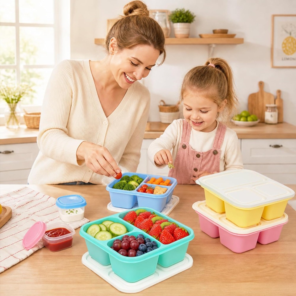 Pojemniki na przekąski Bento B – Meal Prep Healthy Lunch recenzja i cena