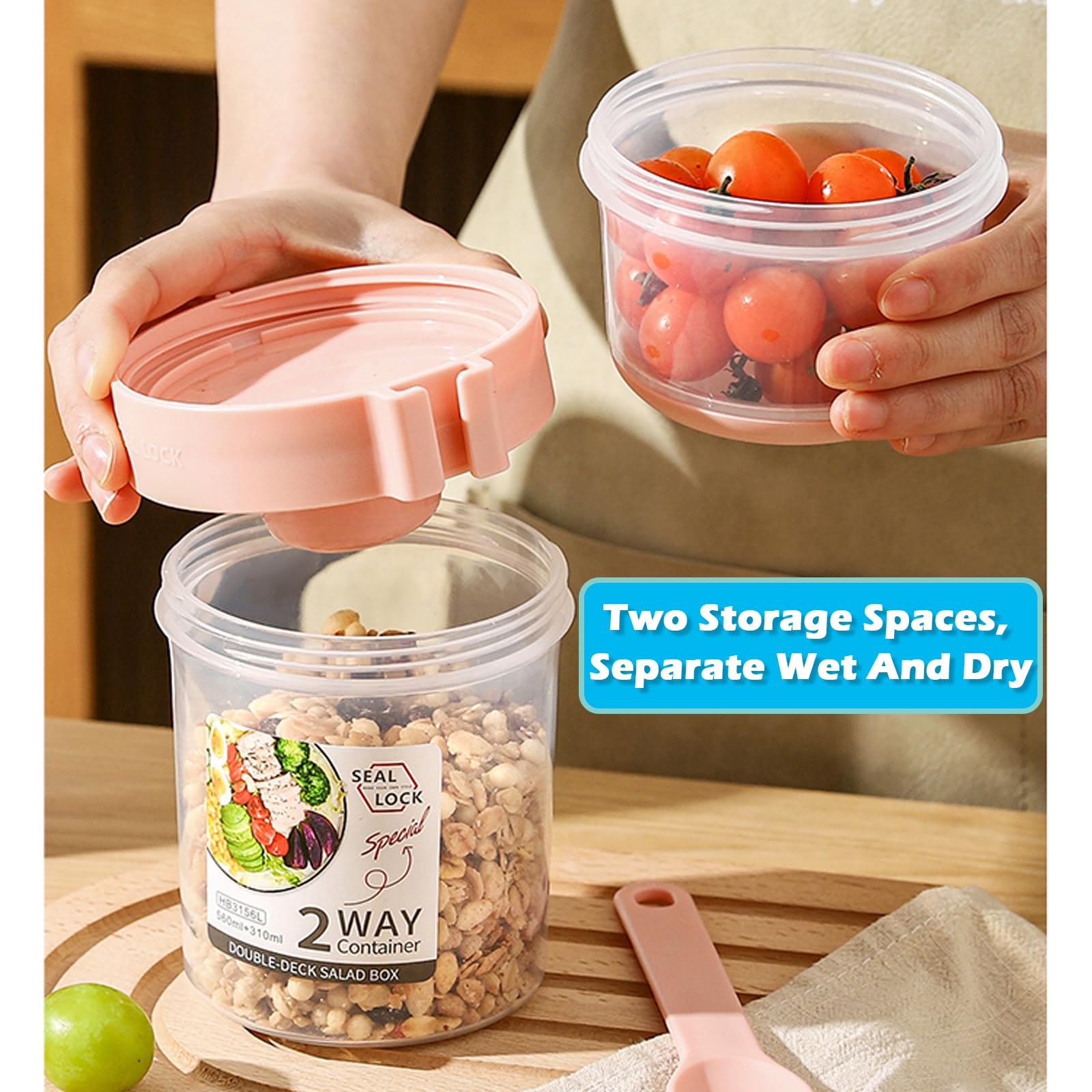 SoftAura Śniadaniowe Kubeczki  – Meal Prep Tupperware recenzja i cena