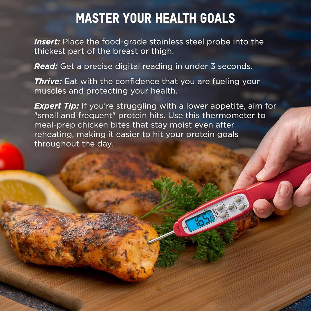 Cyfrowy termometr do mięsa - d – Meal Prep With Chicken recenzja i cena