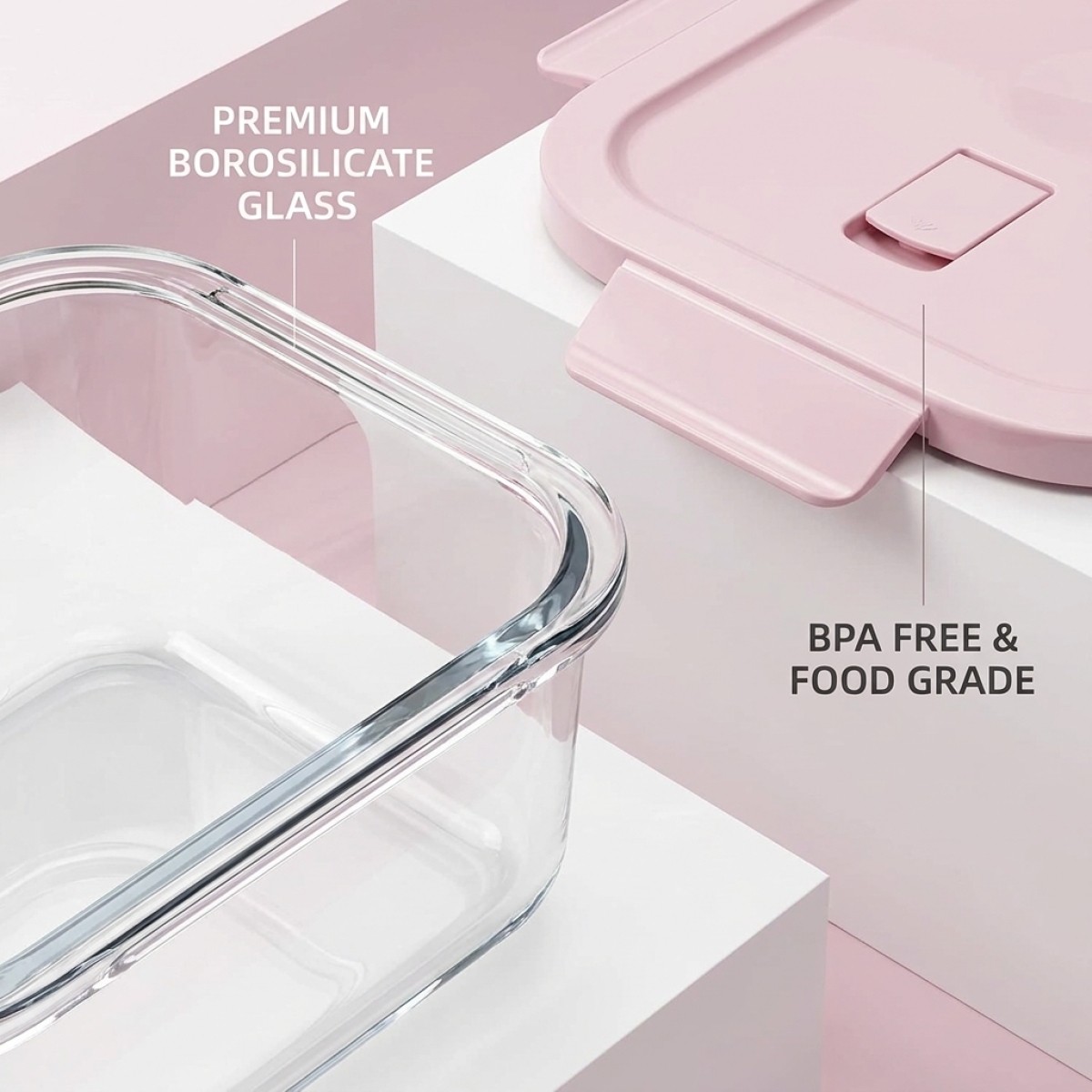 2 SZT. Szklane pojemniki do pr – Meal Prep Healthy Lunch recenzja i cena